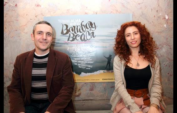 Dogwoof's Andy Whittaker with Alma Har'el